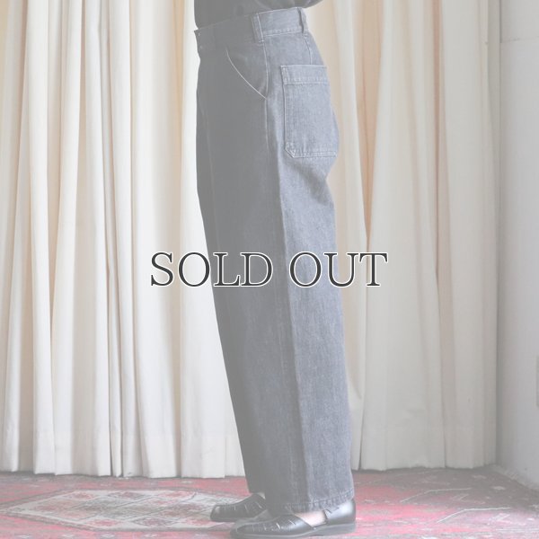 画像11: 赤耳(セルヴィッチ)ブラックデニム ストーンバイオ ユーティリティ パンツ【MADE IN JAPAN】『日本製』【送料無料】/ Upscape Audience