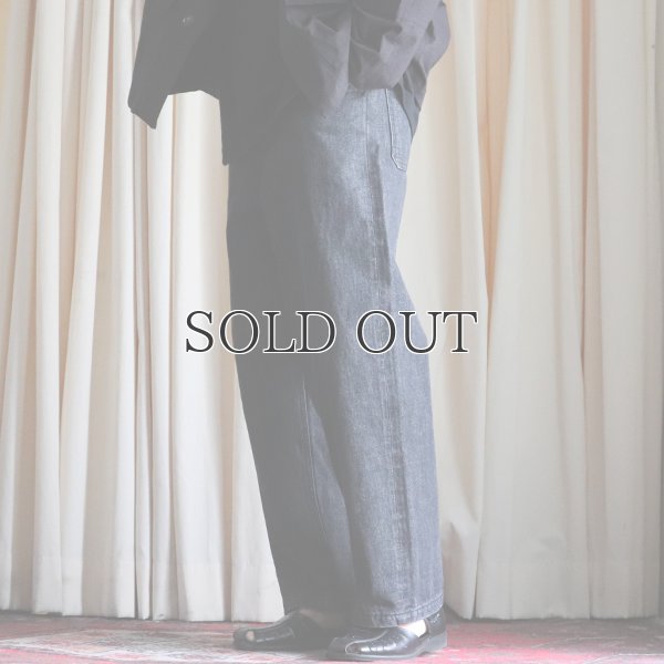 画像5: 赤耳(セルヴィッチ)ブラックデニム ストーンバイオ ユーティリティ パンツ【MADE IN JAPAN】『日本製』【送料無料】/ Upscape Audience