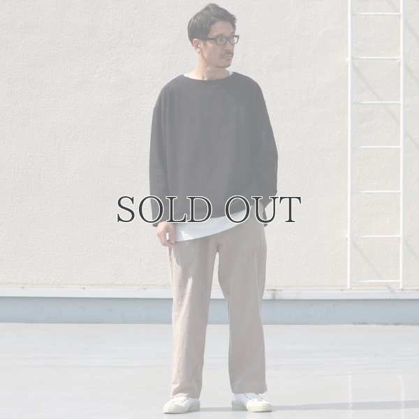 画像7: 綿麻ビンテージソフトキャンバス ベイカー ワイドイージーパンツ【MADE IN JAPAN】『日本製』【送料無料】 / Upscape Audience