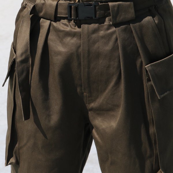 画像17: 30/2ウエポン M-44  ビッグカーゴ ベルト付 2タックワイドイージーパンツ【MADE IN JAPAN】『日本製』/ Upscape Audience