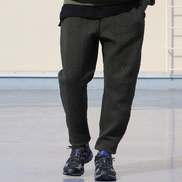 画像9: 「尾州」コットンキルト リブパンツ『日本製』【送料無料】 / Upscape Audience