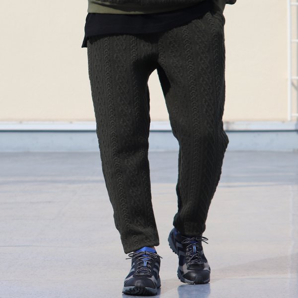 画像10: 「尾州」コットンキルト リブパンツ『日本製』【送料無料】 / Upscape Audience