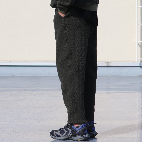 画像11: 「尾州」コットンキルト リブパンツ『日本製』【送料無料】 / Upscape Audience