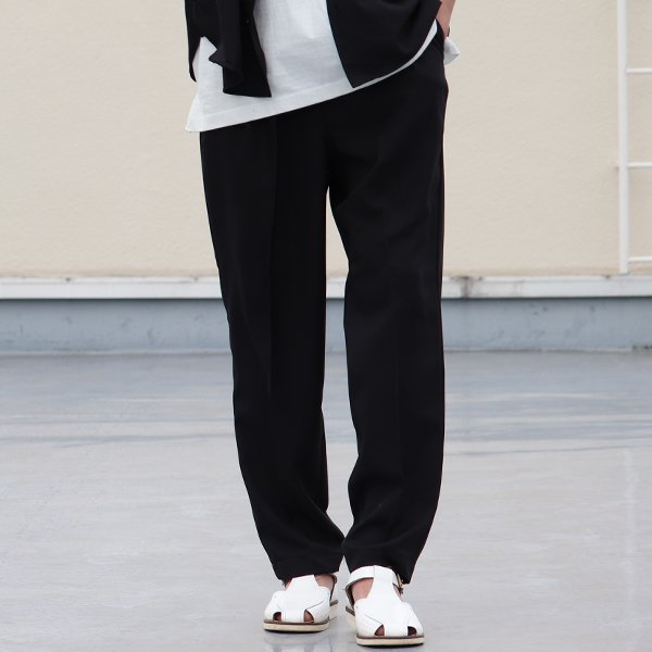 画像3: Reflax®(リフラクス)テック リネンライク LINON(リノン) 2タック テーパード イージーパンツ【MADE IN JAPAN】『日本製』/ Upscape Audience