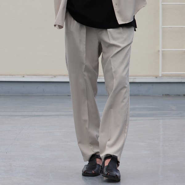 画像4: Reflax®(リフラクス)テック リネンライク LINON(リノン) 2タック テーパード イージーパンツ【MADE IN JAPAN】『日本製』/ Upscape Audience