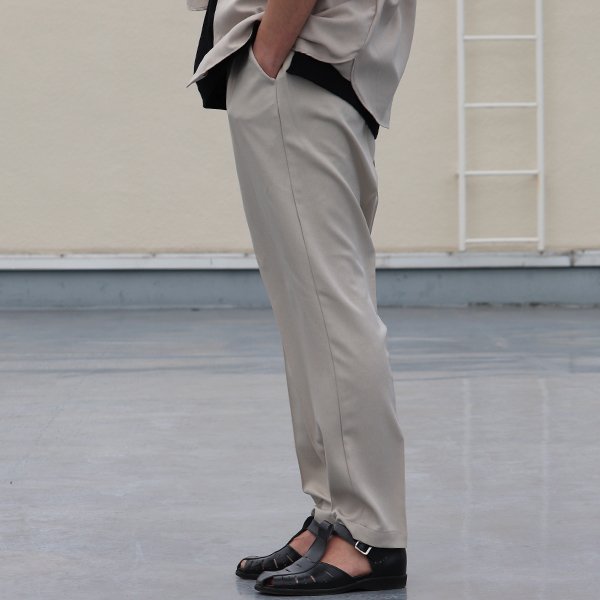 画像5: Reflax®(リフラクス)テック リネンライク LINON(リノン) 2タック テーパード イージーパンツ【MADE IN JAPAN】『日本製』/ Upscape Audience