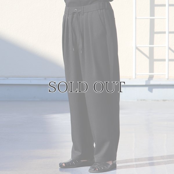 画像14: LANATEC® （ラナテック）LEI （ レイ ）TECH ウールライク ツイル 2タック イージーワイドパンツ【MADE IN JAPAN】『日本製』【送料無料】/ Upscape Audience