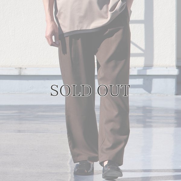 画像12: LANATEC® （ラナテック）LEI （ レイ ）TECH ウールライク ツイル 2タック イージーワイドパンツ【MADE IN JAPAN】『日本製』【送料無料】/ Upscape Audience