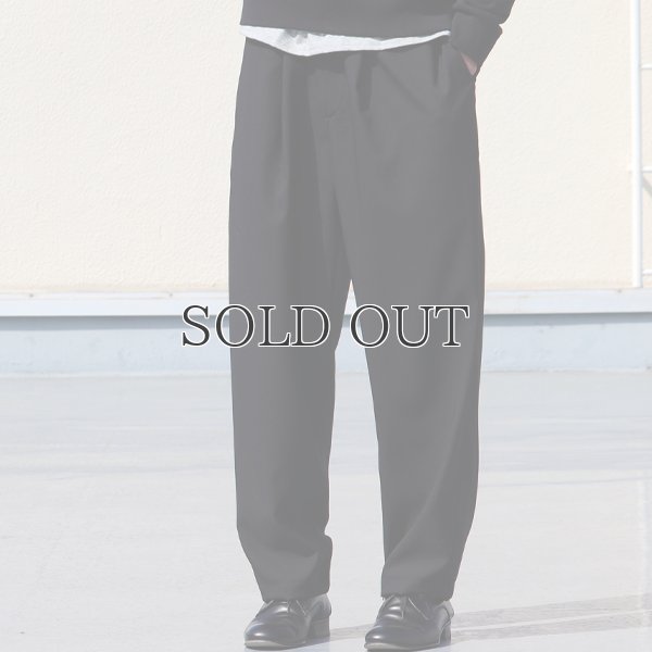 画像12: Reflax®(リフラクス)テック リネンライク ウェザー 1タックワイドイージーパンツ【MADE IN JAPAN】『日本製』/ Upscape Audience