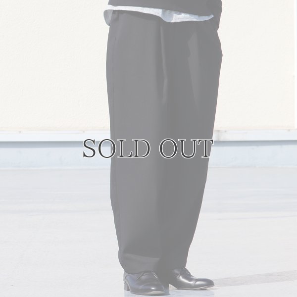 画像14: Reflax®(リフラクス)テック リネンライク ウェザー 1タックワイドイージーパンツ【MADE IN JAPAN】『日本製』/ Upscape Audience