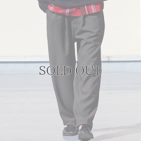 画像3: Reflax®(リフラクス)テック リネンライク ウェザー 1タックワイドイージーパンツ【MADE IN JAPAN】『日本製』/ Upscape Audience