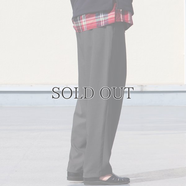 画像5: Reflax®(リフラクス)テック リネンライク ウェザー 1タックワイドイージーパンツ【MADE IN JAPAN】『日本製』/ Upscape Audience