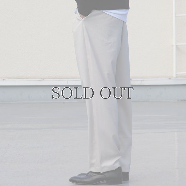 画像11: Reflax®(リフラクス)テック リネンライク ウェザー 1タックワイドイージーパンツ【MADE IN JAPAN】『日本製』/ Upscape Audience