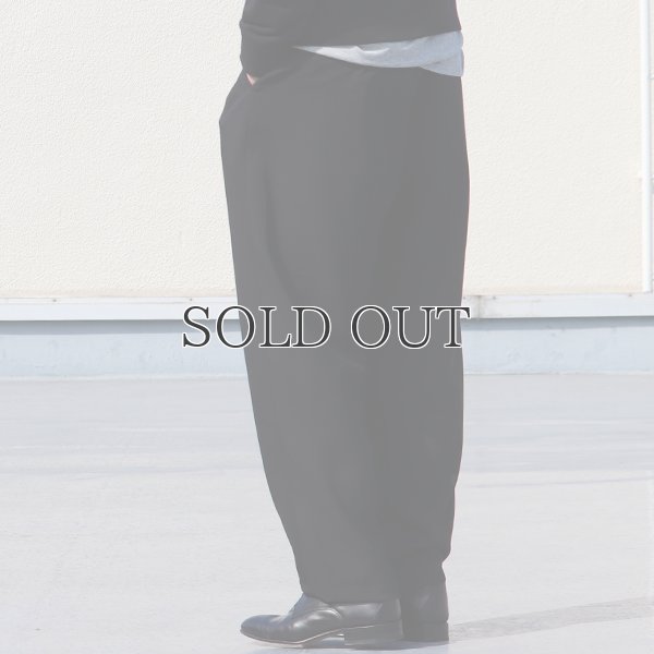 画像6: Reflax®(リフラクス)テック リネンライク ウェザー 1タックワイドイージーパンツ【MADE IN JAPAN】『日本製』/ Upscape Audience