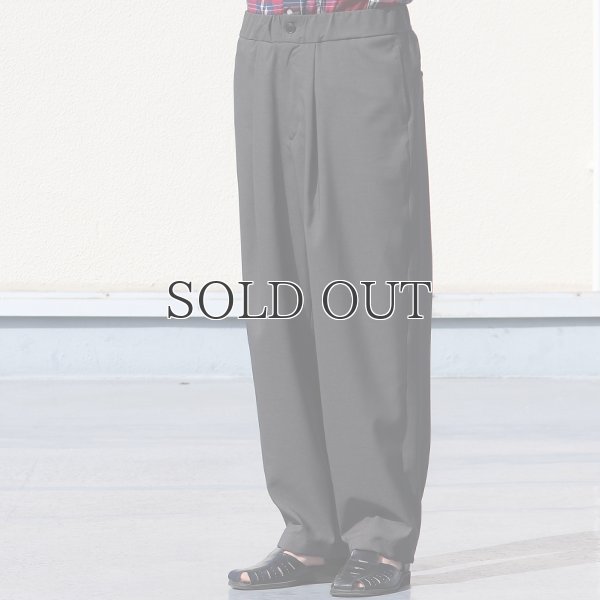 画像9: Reflax®(リフラクス)テック リネンライク ウェザー 1タックワイドイージーパンツ【MADE IN JAPAN】『日本製』/ Upscape Audience