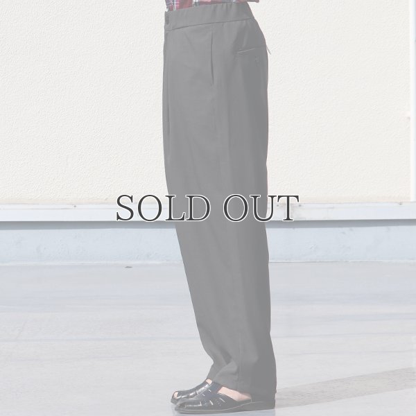画像10: Reflax®(リフラクス)テック リネンライク ウェザー 1タックワイドイージーパンツ【MADE IN JAPAN】『日本製』/ Upscape Audience