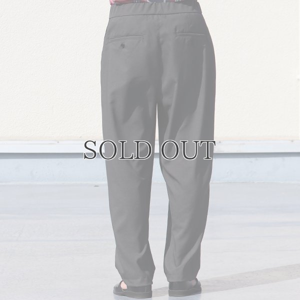 画像11: Reflax®(リフラクス)テック リネンライク ウェザー 1タックワイドイージーパンツ【MADE IN JAPAN】『日本製』/ Upscape Audience