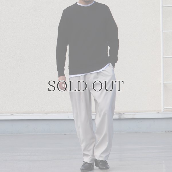 画像7: Reflax®(リフラクス)テック リネンライク ウェザー 1タックワイドイージーパンツ【MADE IN JAPAN】『日本製』/ Upscape Audience