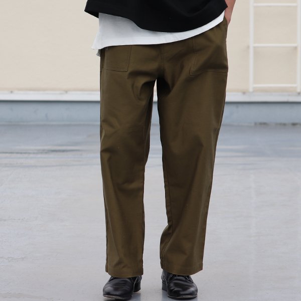 画像10: 「泉州」ムラ糸ミリタリーバックサテン  US ARMY  イージーベイカーパンツ【MADE IN JAPAN】『日本製』【送料無料】/ Upscape Audience