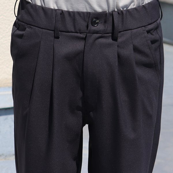 画像17: Reflax®(リフラクス)テック リネンライク ツイルストレッチ 2タック テーパード イージーパンツ【MADE IN JAPAN】『日本製』/ Upscape Audience