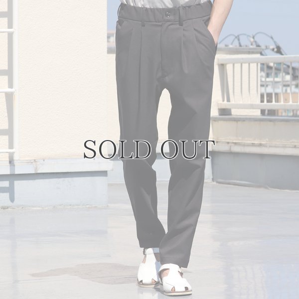 画像3: Reflax®(リフラクス)テック リネンライク ツイルストレッチ 2タック テーパード イージーパンツ【MADE IN JAPAN】『日本製』/ Upscape Audience