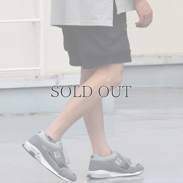 画像4: TECH サッカーストライプ ストレージ カーゴ ポケット イージーショーツ【MADE IN JAPAN】『日本製』 / Upscape Audience