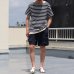 画像7: TECH サッカーストライプ ストレージ カーゴ ポケット イージーショーツ【MADE IN JAPAN】『日本製』 / Upscape Audience【一部ご予約・5月下旬〜6月上旬予定】