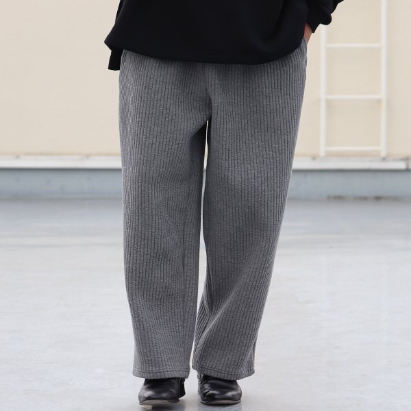 画像6: 「尾州」コットンキルト 2タック ワイド イージーパンツ『日本製』【送料無料】 / Upscape Audience