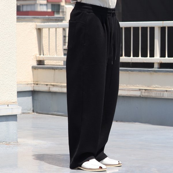 画像25: French Terry ソフト裏起毛 2タック ワイドイージーパンツ【MADE IN JAPAN】『日本製』/ Upscape Audience