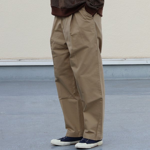 画像4: 「備後」ヴィンテージ フレンチドリル 1タックバレルパンツ【MADE IN JAPAN】『日本製』【送料無料】/ Upscape Audience