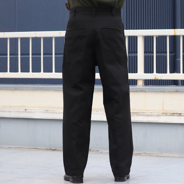 画像12: 「備後」ヴィンテージ フレンチドリル 1タックバレルパンツ【MADE IN JAPAN】『日本製』【送料無料】/ Upscape Audience