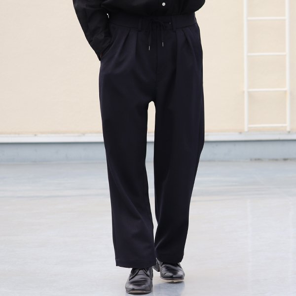 画像3: Naturemier（ナチュレミア）TECH　ウールライク　2タック イージーワイドパンツ【MADE IN JAPAN】『日本製』【送料無料】/ Upscape Audience