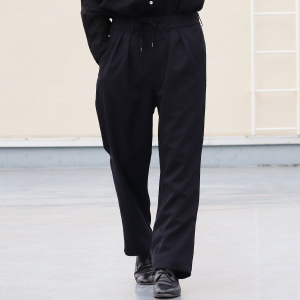 画像4: Naturemier（ナチュレミア）TECH　ウールライク　2タック イージーワイドパンツ【MADE IN JAPAN】『日本製』【送料無料】/ Upscape Audience
