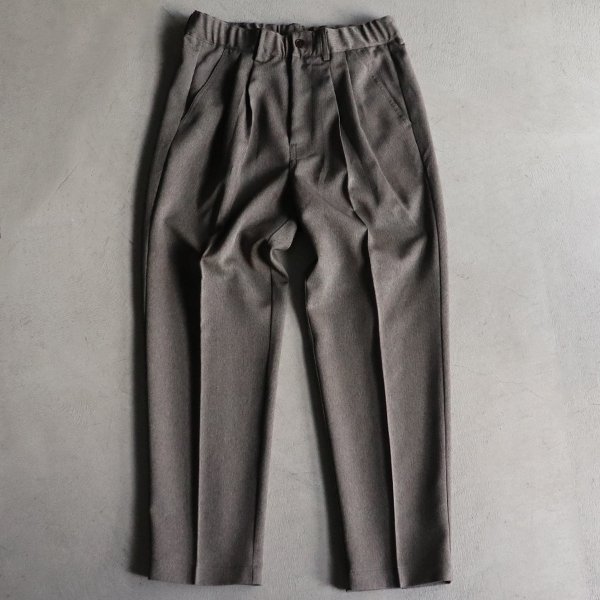 画像10: Naturemier(ナチュレミア)TECH レトロヘリンボン 2タック イージー テーパードパンツ【MADE IN JAPAN】『日本製』【送料無料】/ Upscape Audience