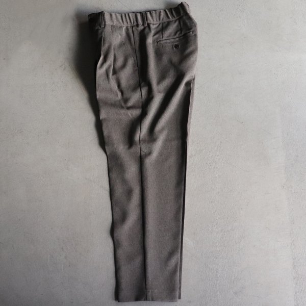 画像12: Naturemier(ナチュレミア)TECH レトロヘリンボン 2タック イージー テーパードパンツ【MADE IN JAPAN】『日本製』【送料無料】/ Upscape Audience