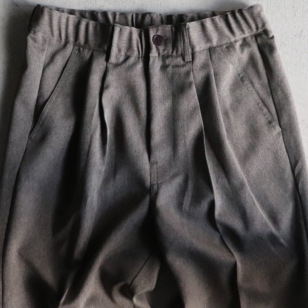 画像14: Naturemier(ナチュレミア)TECH レトロヘリンボン 2タック イージー テーパードパンツ【MADE IN JAPAN】『日本製』【送料無料】/ Upscape Audience