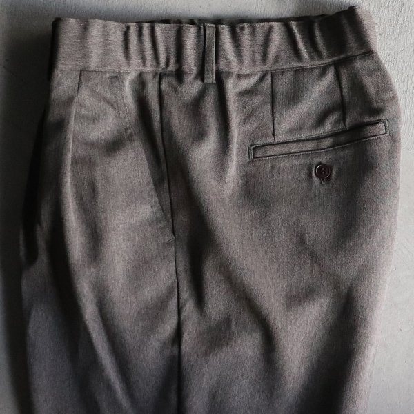 画像16: Naturemier(ナチュレミア)TECH レトロヘリンボン 2タック イージー テーパードパンツ【MADE IN JAPAN】『日本製』【送料無料】/ Upscape Audience