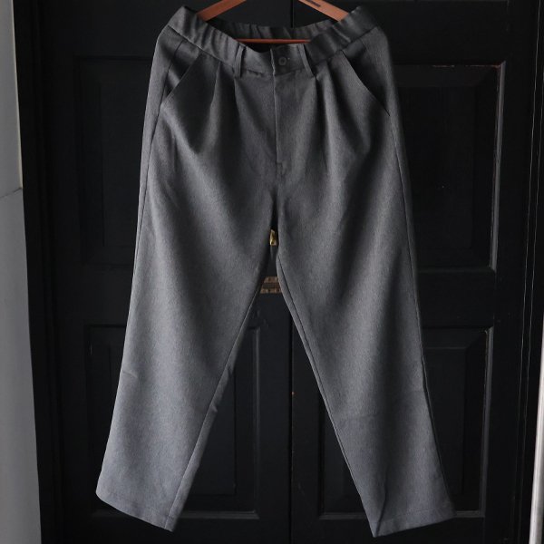 画像9: Naturemier™️(ナチュレミア)TECH リネンライク メランジツイル 2タック テーパード イージーパンツ【MADE IN JAPAN】『日本製』【送料無料】/ Upscape Audience