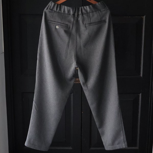 画像10: Naturemier™️(ナチュレミア)TECH リネンライク メランジツイル 2タック テーパード イージーパンツ【MADE IN JAPAN】『日本製』【送料無料】/ Upscape Audience