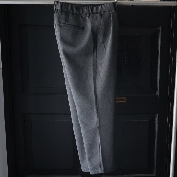 画像12: Naturemier™️(ナチュレミア)TECH リネンライク メランジツイル 2タック テーパード イージーパンツ【MADE IN JAPAN】『日本製』【送料無料】/ Upscape Audience