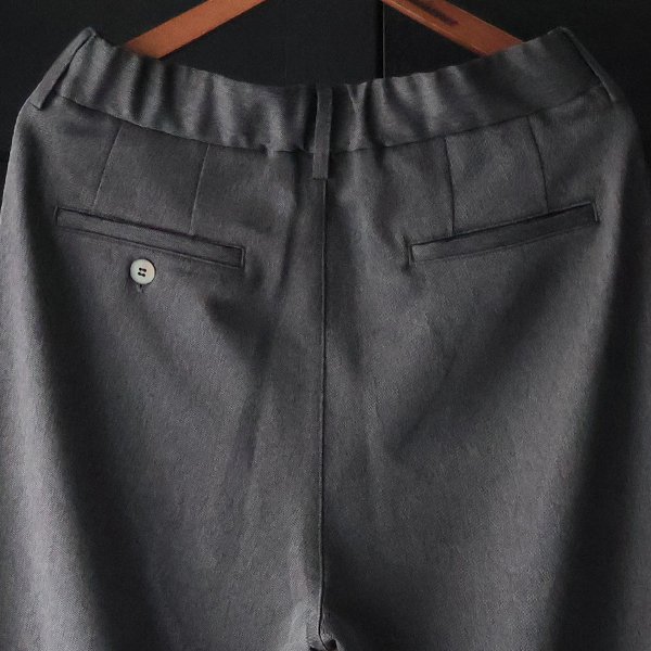 画像14: Naturemier™️(ナチュレミア)TECH リネンライク メランジツイル 2タック テーパード イージーパンツ【MADE IN JAPAN】『日本製』【送料無料】/ Upscape Audience