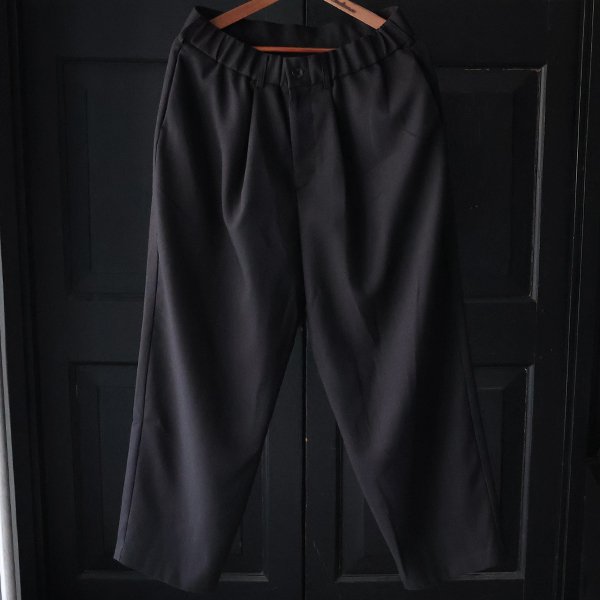 画像22: Naturemier™️（ナチュレミア）TECH リネンライク メランジクロス 1タック ワイド イージーパンツ【MADE IN JAPAN】『日本製』/ Upscape Audience