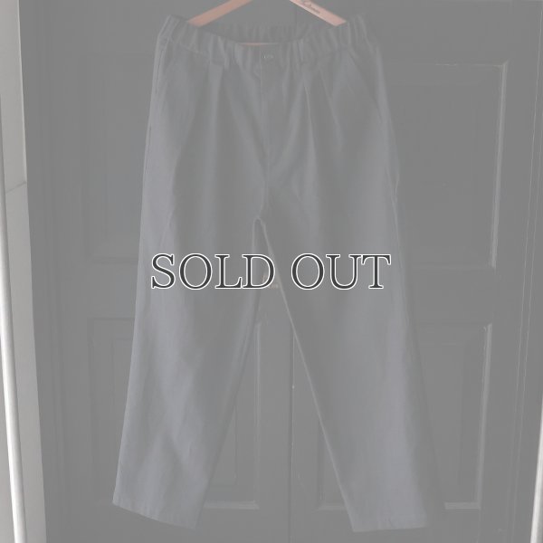 画像14: 「和歌山」綿麻ビンテージソフトキャンバス 2タック イージーワイドパンツ【MADE IN JAPAN】『日本製』 / Upscape Audience