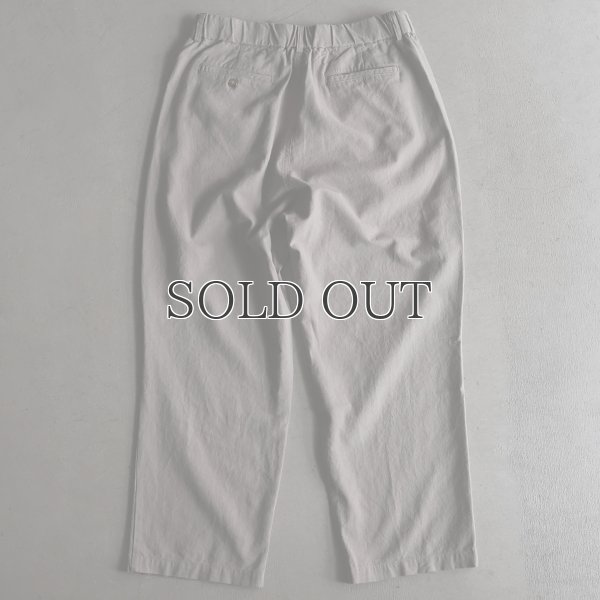 画像11: 「和歌山」綿麻ビンテージソフトキャンバス 2タック イージーワイドパンツ【MADE IN JAPAN】『日本製』 / Upscape Audience