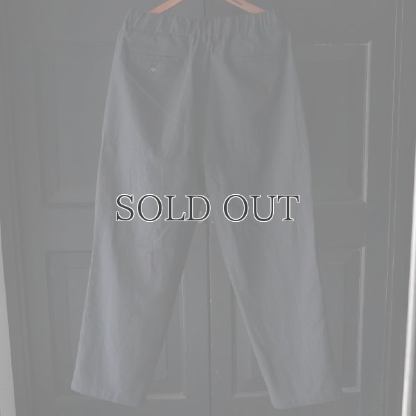 画像15: 「和歌山」綿麻ビンテージソフトキャンバス 2タック イージーワイドパンツ【MADE IN JAPAN】『日本製』 / Upscape Audience