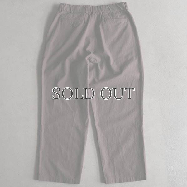 画像13: 「和歌山」綿麻ビンテージソフトキャンバス 2タック イージーワイドパンツ【MADE IN JAPAN】『日本製』 / Upscape Audience