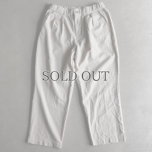 画像2: 「和歌山」綿麻ビンテージソフトキャンバス 2タック イージーワイドパンツ【MADE IN JAPAN】『日本製』 / Upscape Audience