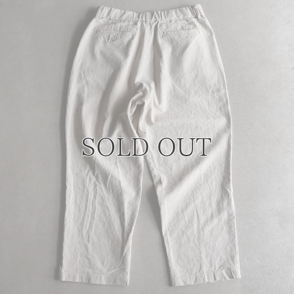 画像3: 「和歌山」綿麻ビンテージソフトキャンバス 2タック イージーワイドパンツ【MADE IN JAPAN】『日本製』 / Upscape Audience