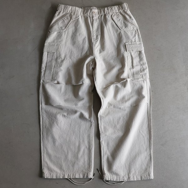 画像16: 綿麻キャンバス M-65 US ARMY カーゴ イージーパンツ /Audience