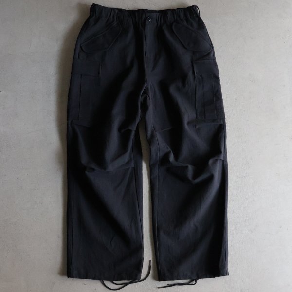 画像18: 綿麻キャンバス M-65 US ARMY カーゴ イージーパンツ /Audience